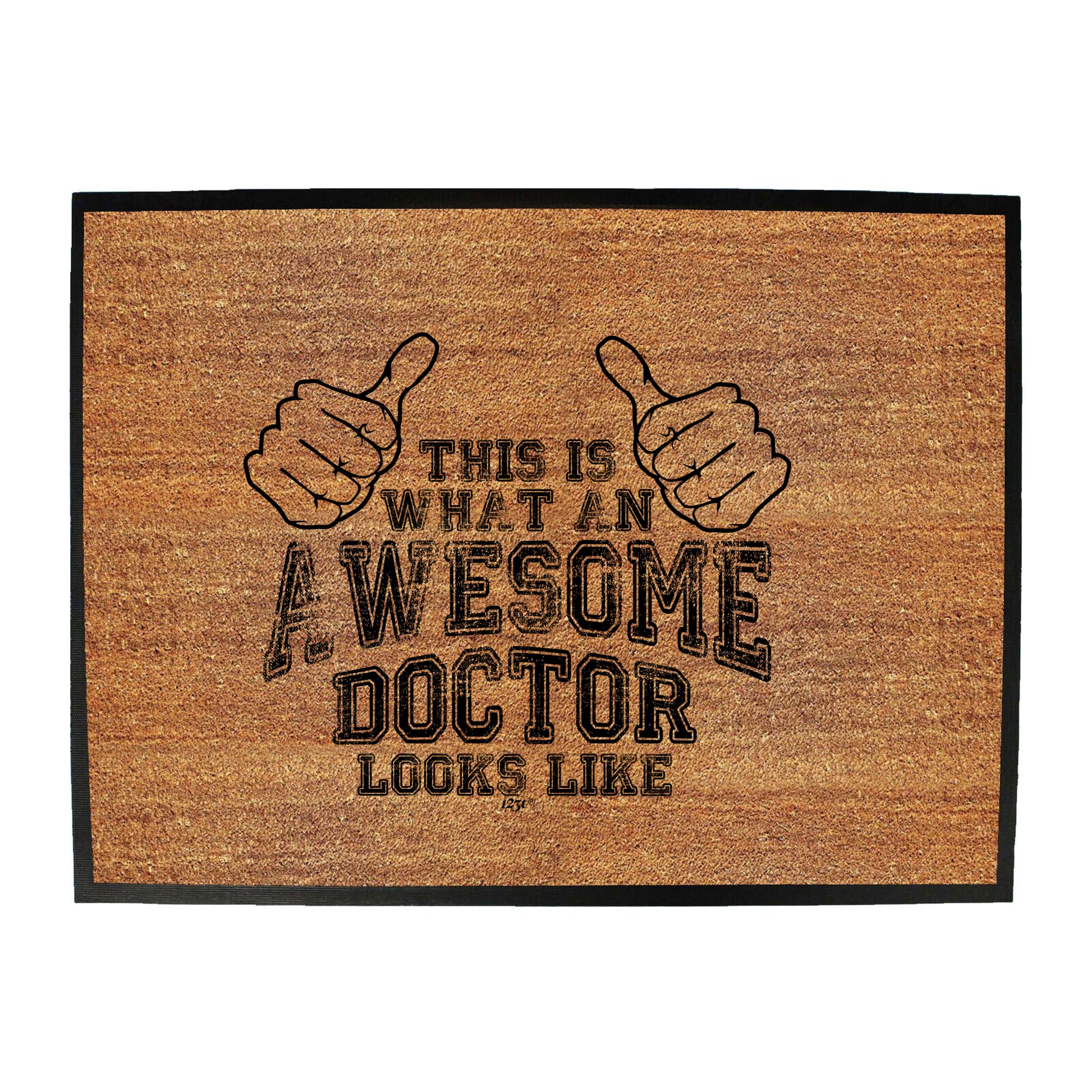 This Is What Awesome Doctor - Funny Novelty Doormat