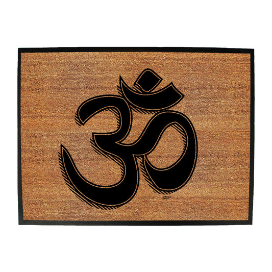 Om Sign - Funny Novelty Doormat