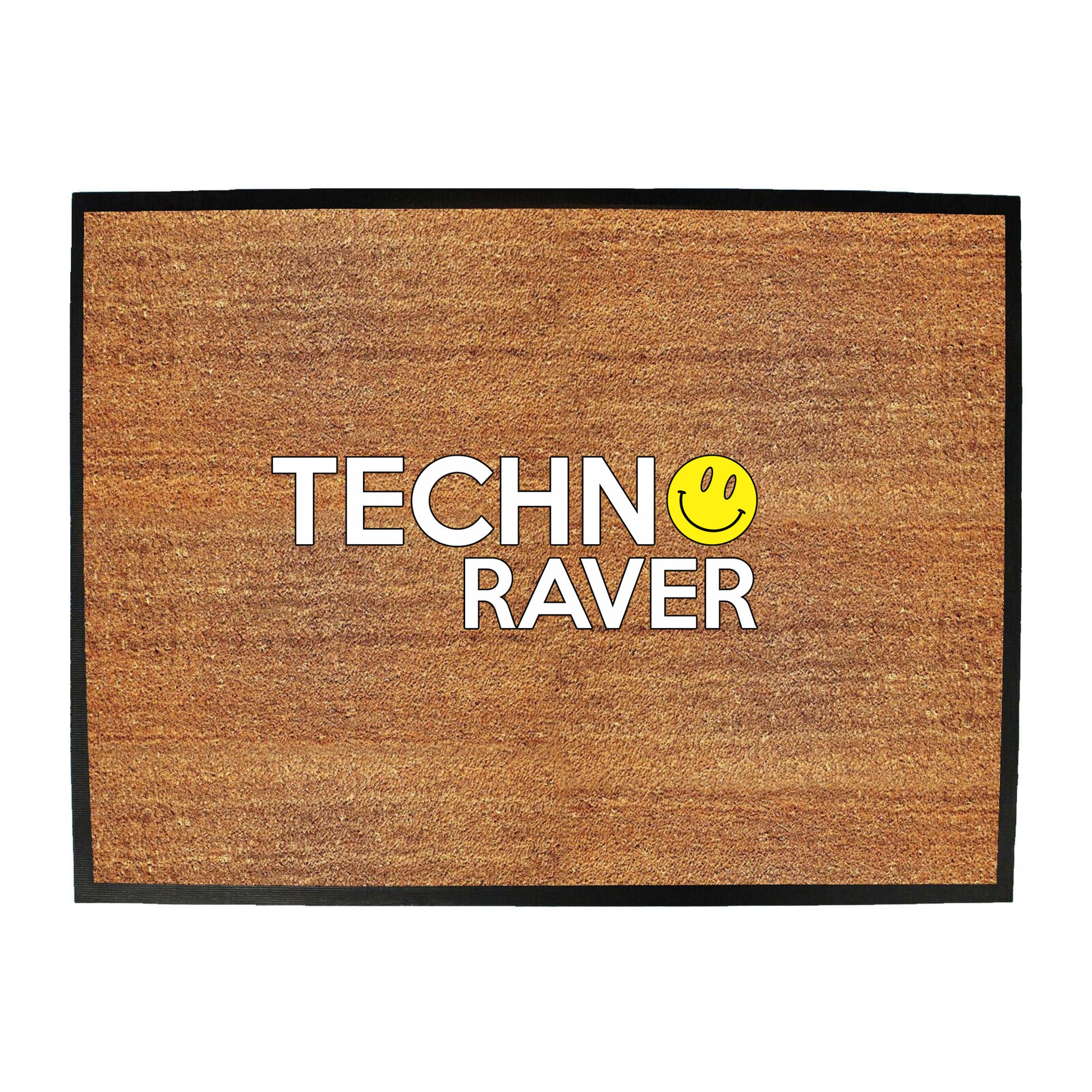 Techno Raver - Funny Novelty Doormat