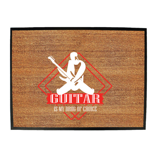 Guitar Is My Choice Music - Funny Novelty Doormat