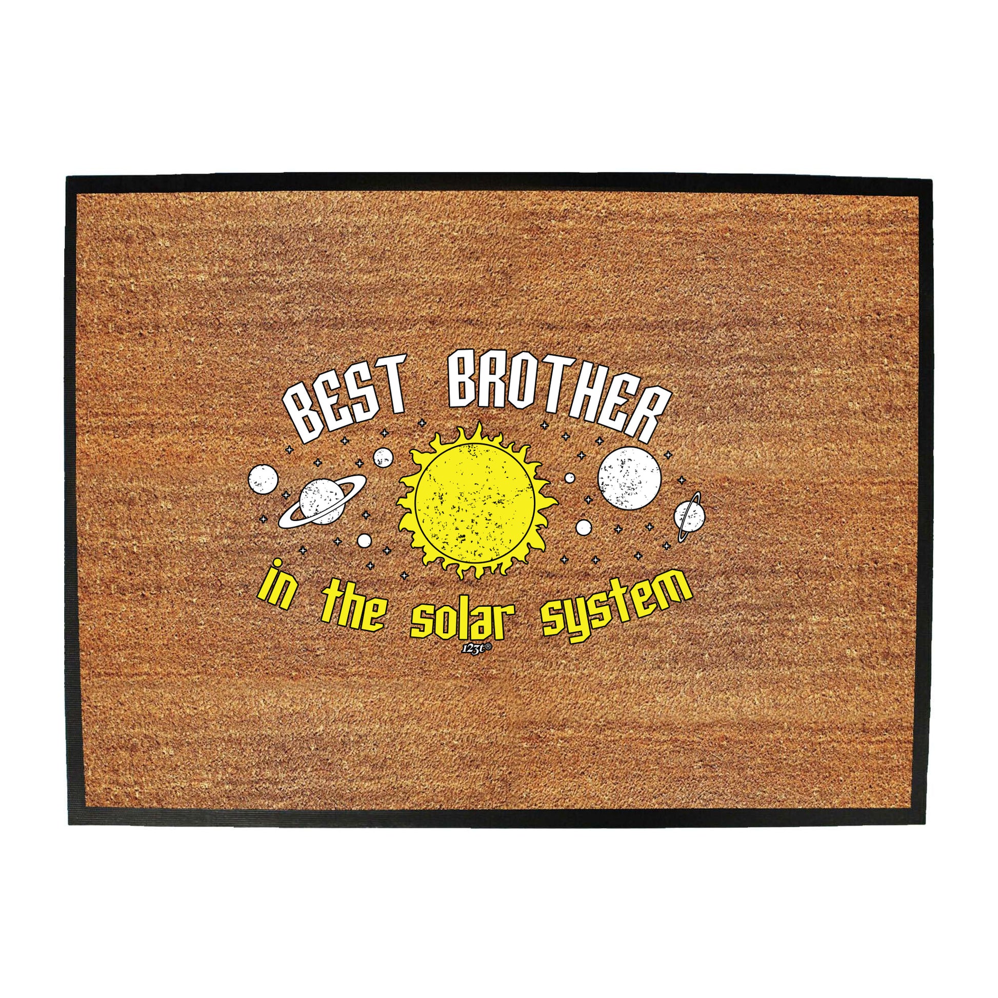 Best Brother Solar System - Funny Novelty Doormat