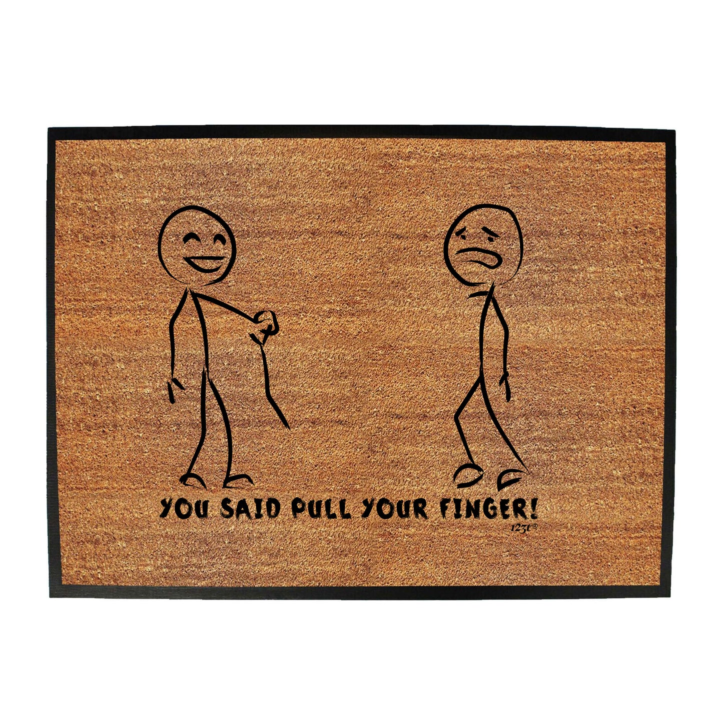 You Said Pull Your Finger - Funny Novelty Doormat