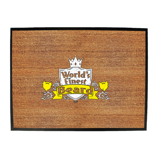 Worlds Finest Beard - Funny Novelty Doormat