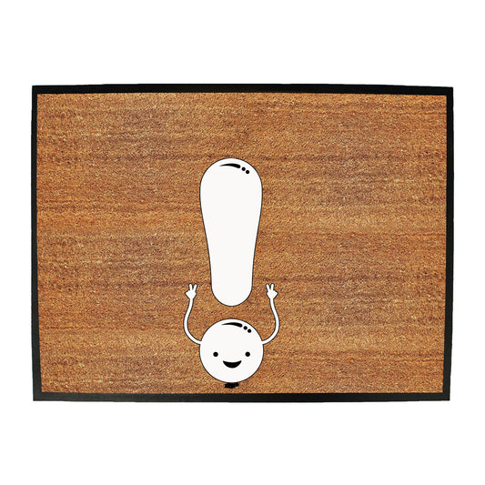 Exclamation - Funny Novelty Doormat