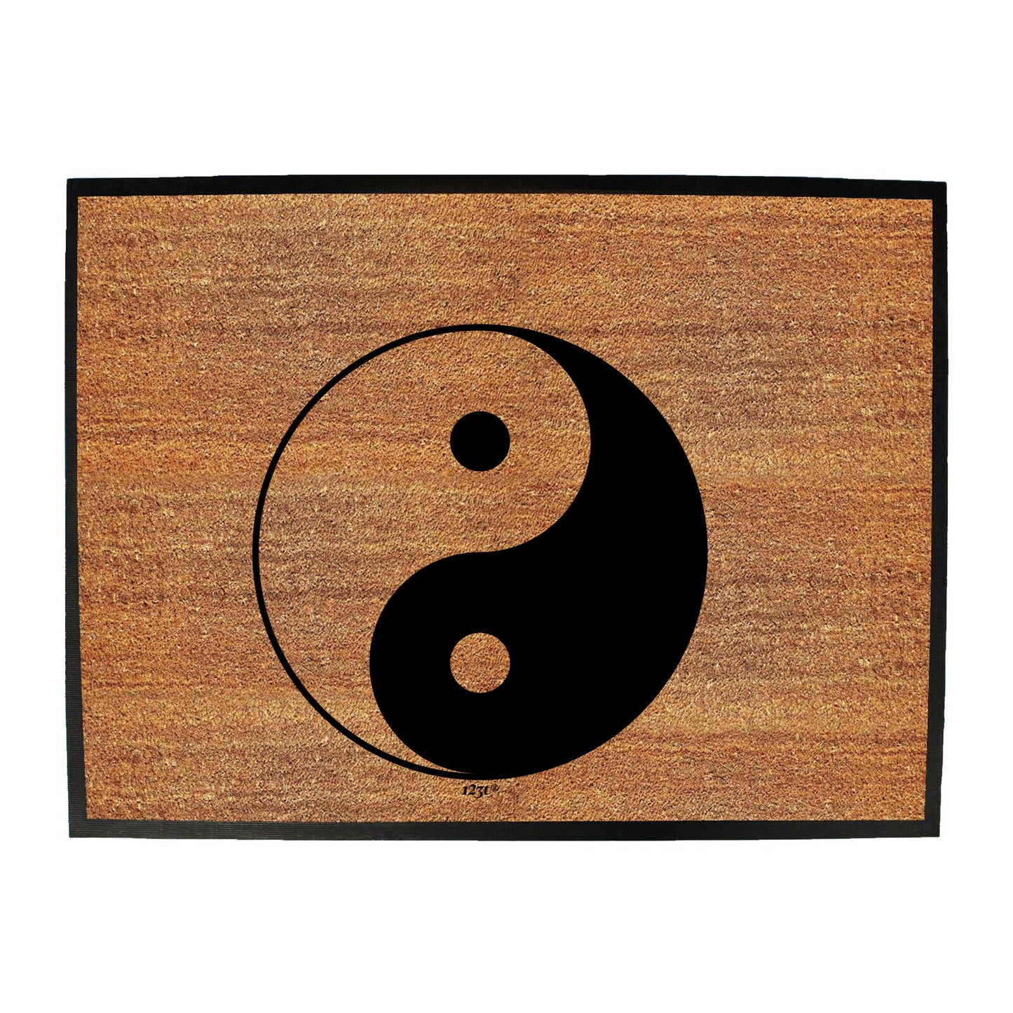 Yin Yang Solid - Funny Novelty Doormat