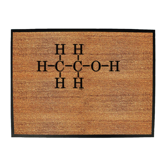 Alcohol Chemical Blur - Funny Novelty Doormat