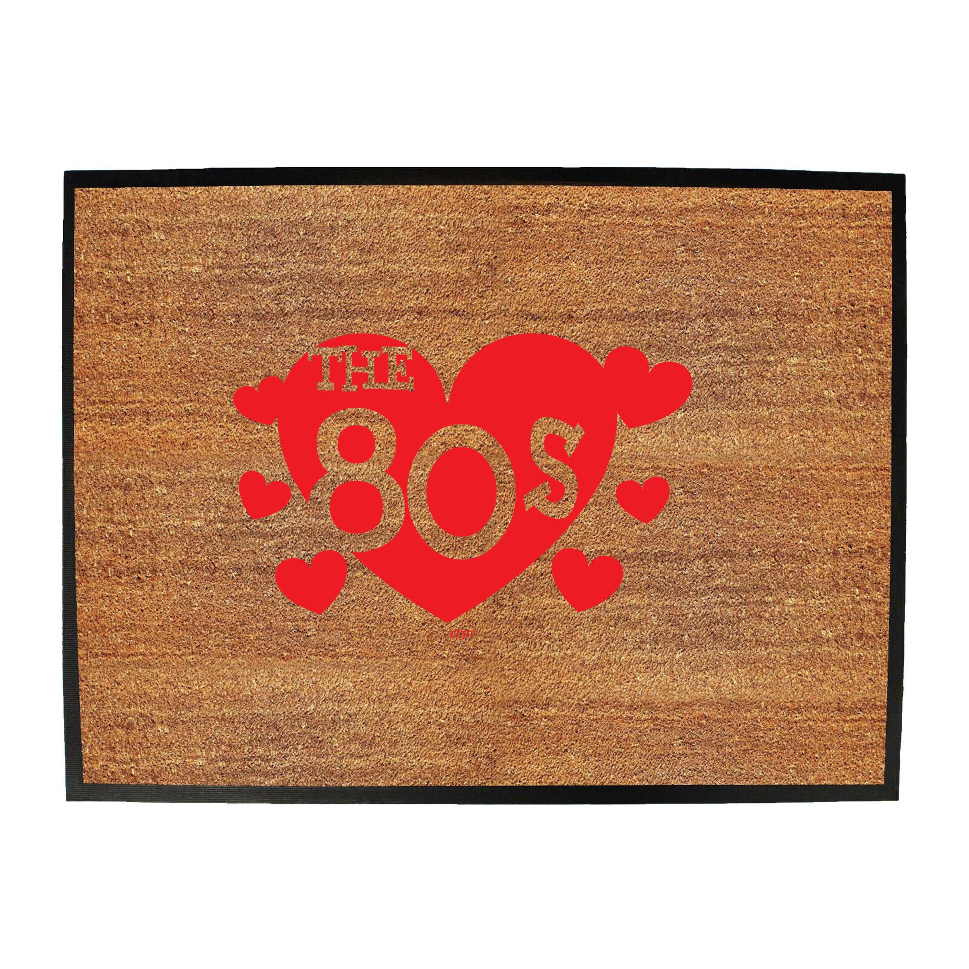 The 80S Red Heart - Funny Novelty Doormat