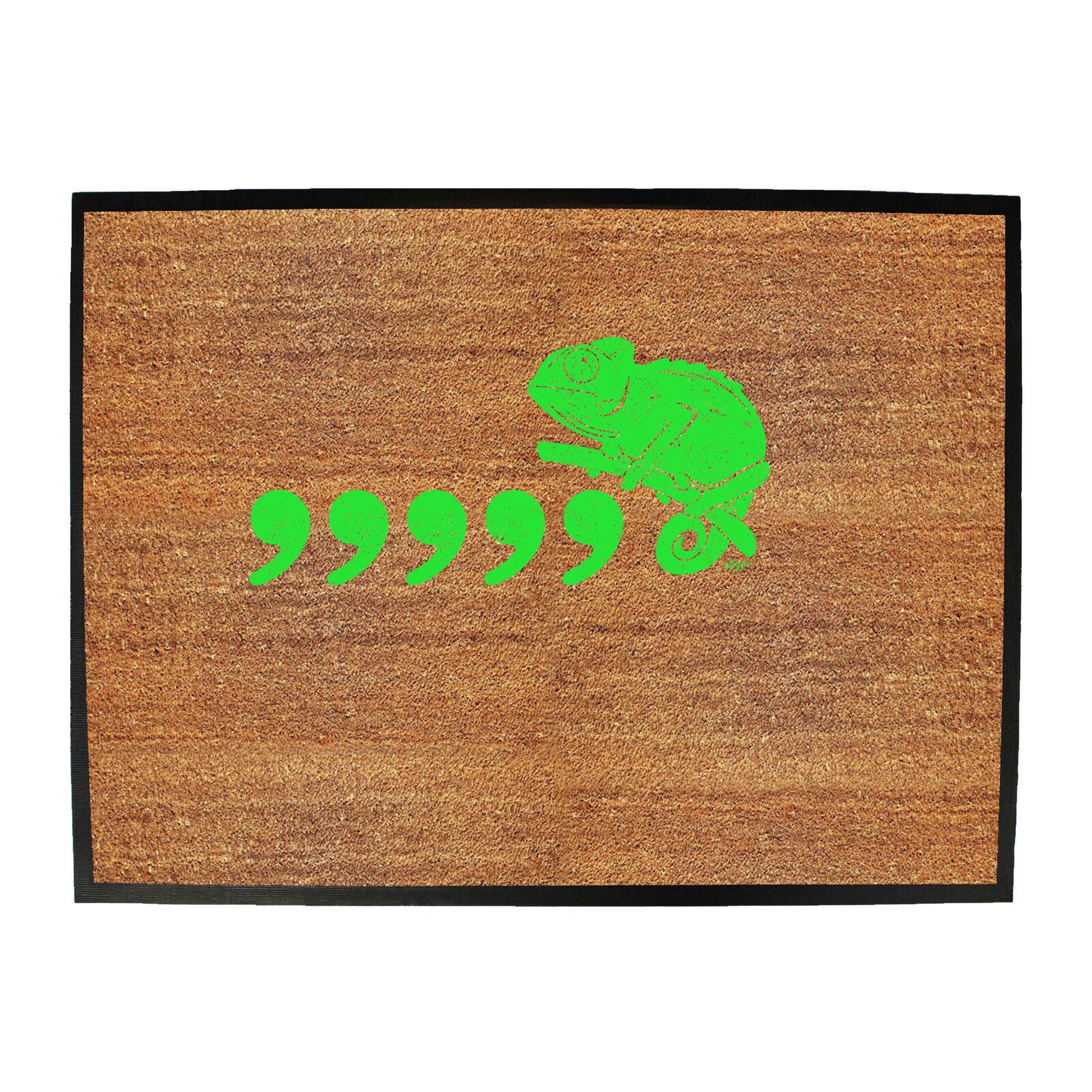 Comma Chameleon 80'S Retro - Funny Novelty Doormat