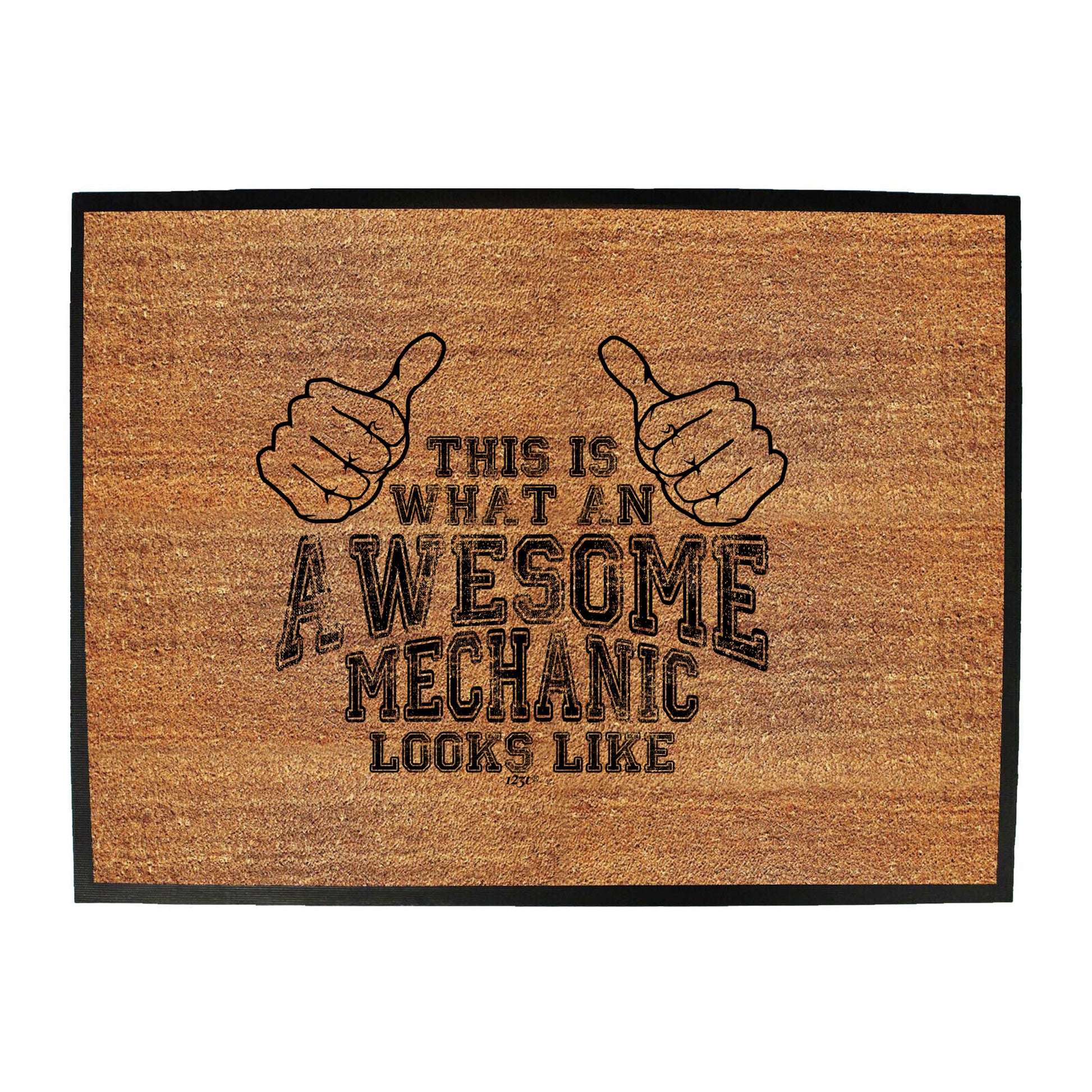 This Is What Awesome Mechanic - Funny Novelty Doormat