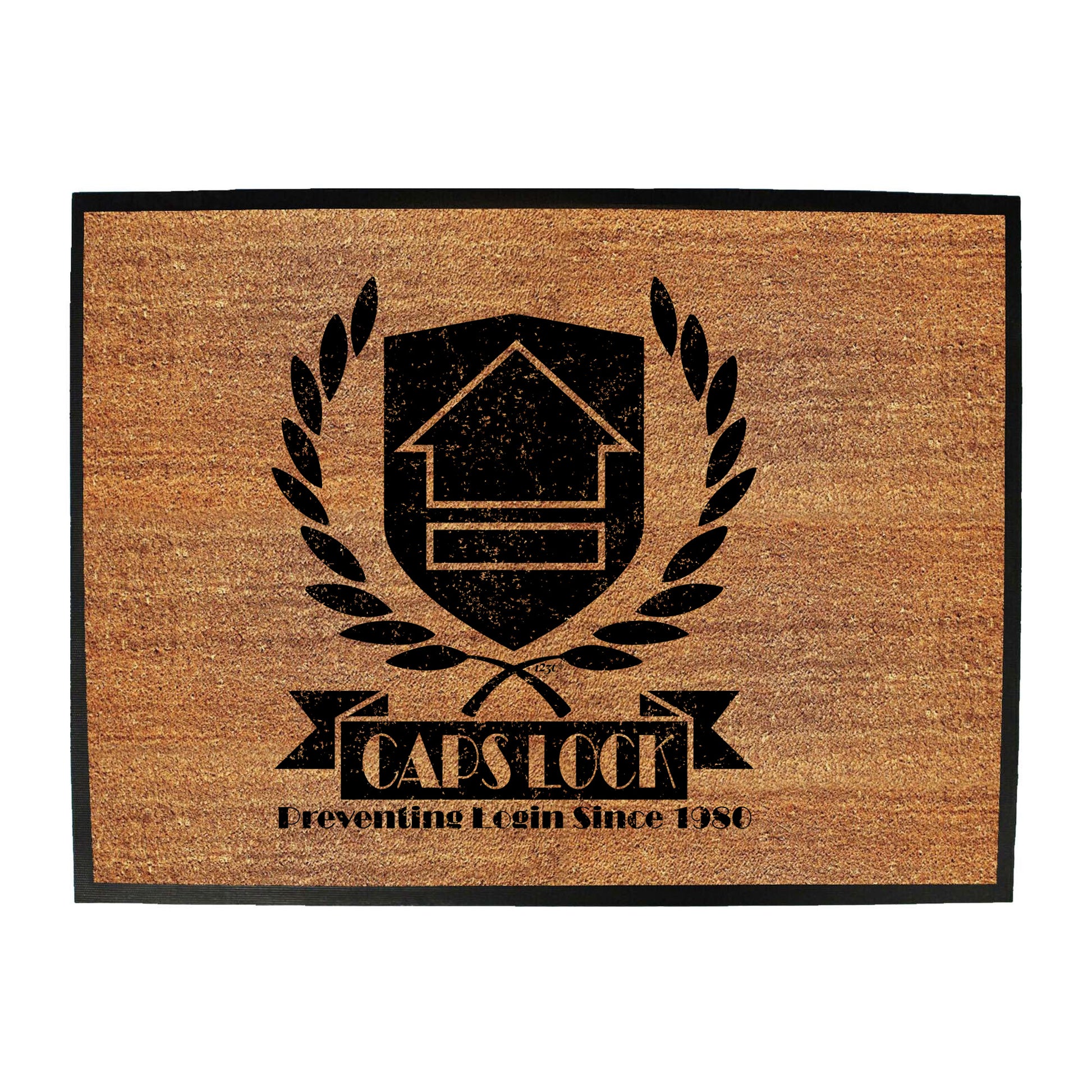 Capslock - Funny Novelty Doormat