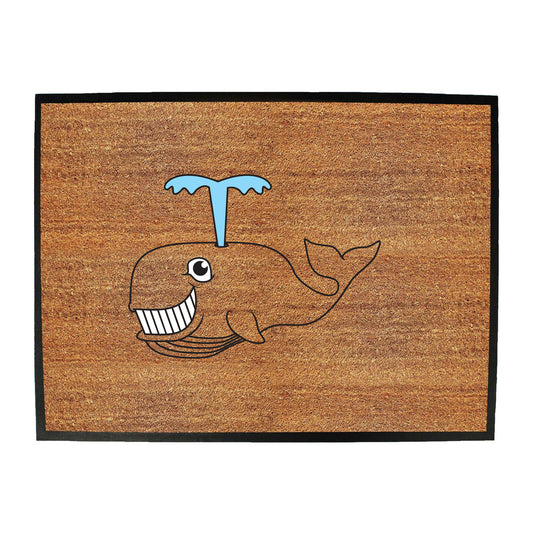 Whale Ani Mates - Funny Novelty Doormat