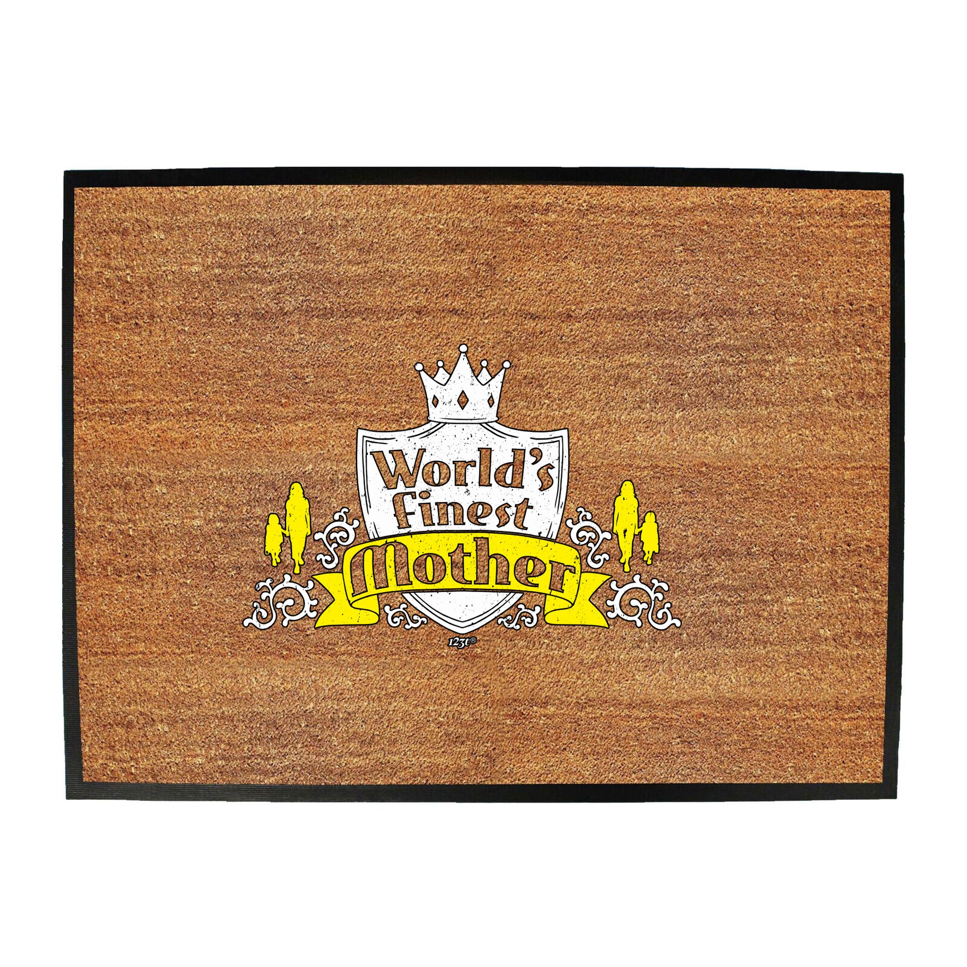 Worlds Finest Mother - Funny Novelty Doormat