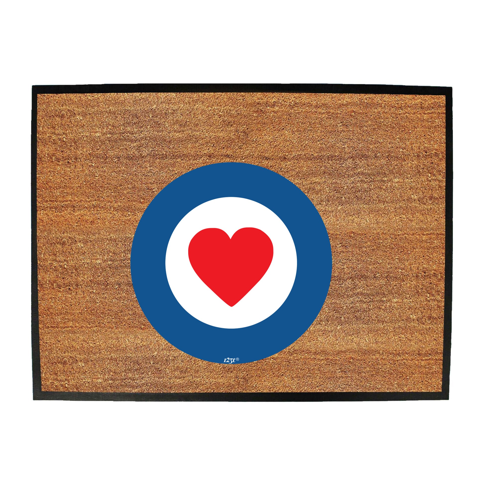 Target Heart - Funny Novelty Doormat