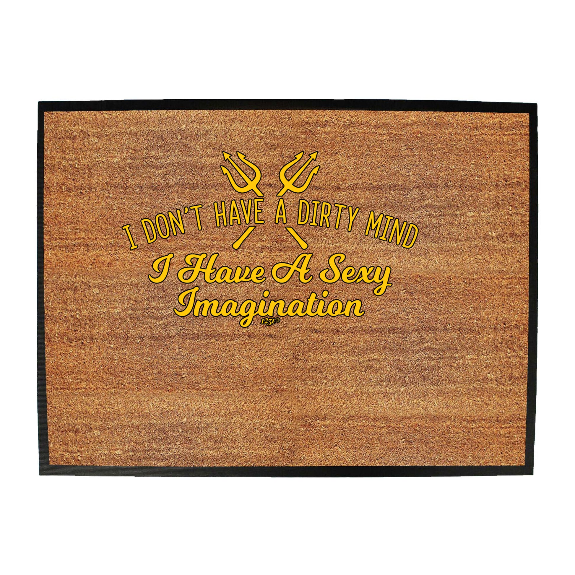 Dont Have A Dirty Mind - Funny Novelty Doormat
