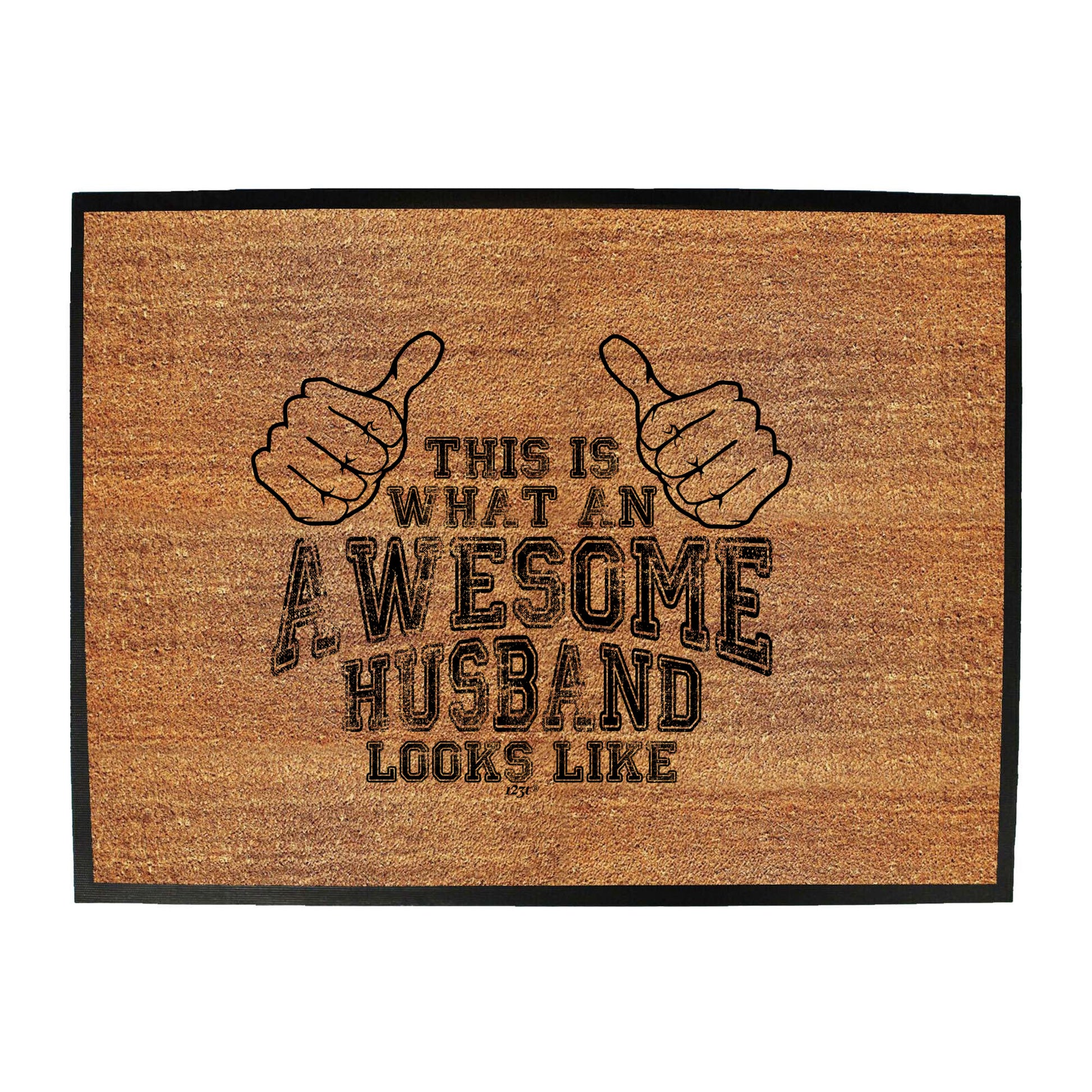 This Is What Awesome Husband - Funny Novelty Doormat