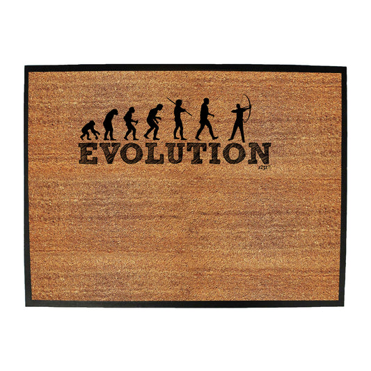 Evolution Archery - Funny Novelty Doormat