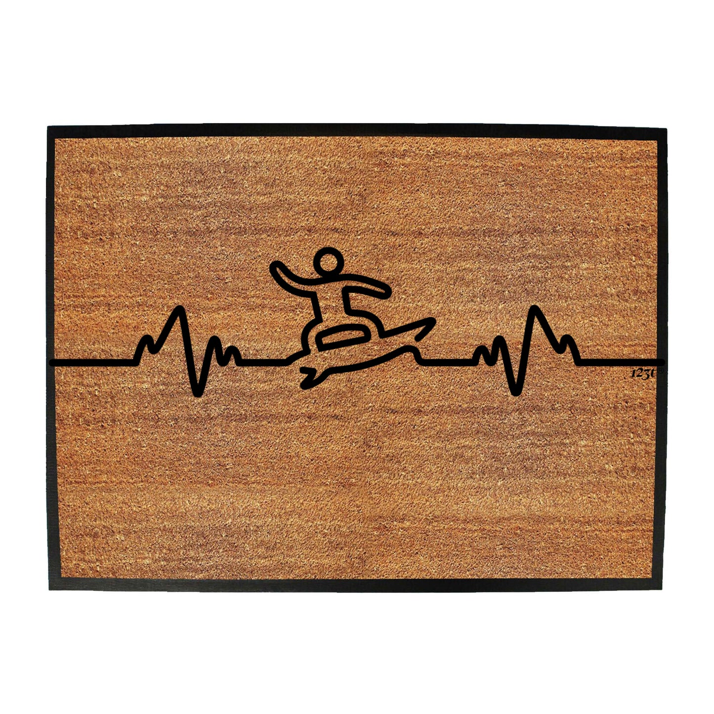 Surf Pulse - Funny Novelty Doormat