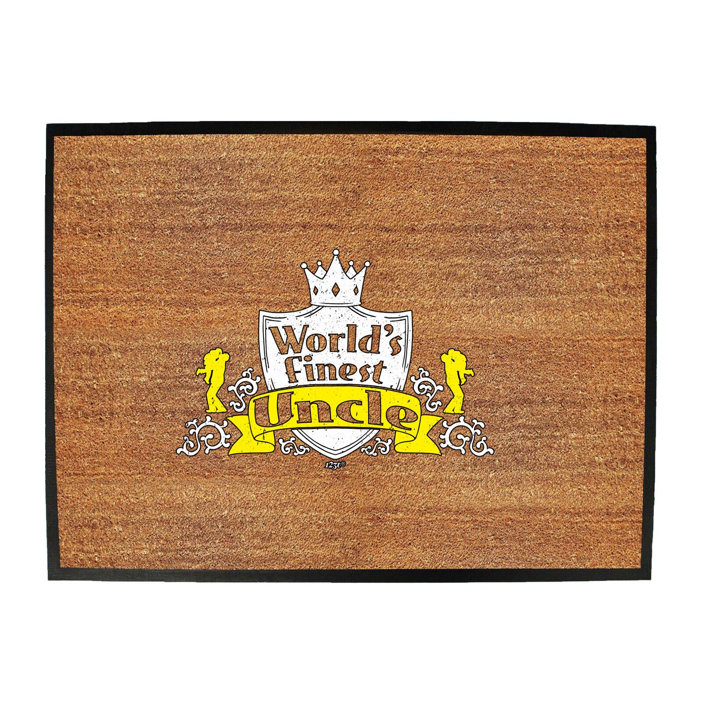 Worlds Finest Uncle - Funny Novelty Doormat