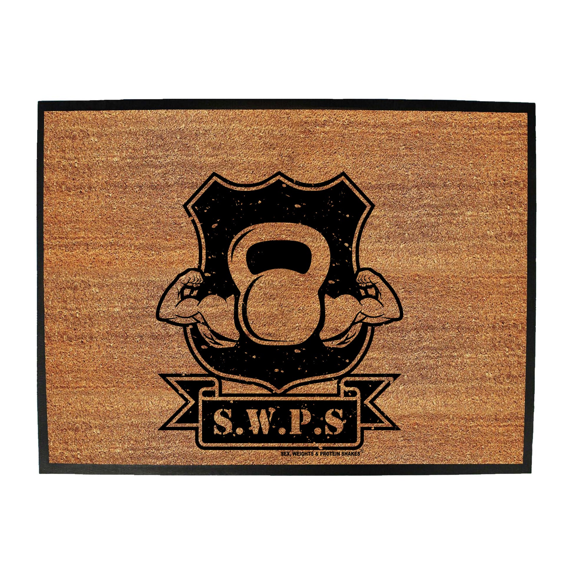 Swps Flexing Kettle Bell - Funny Novelty Doormat