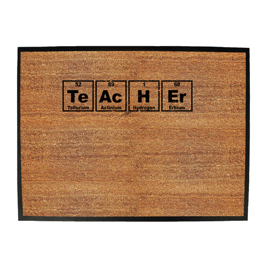 Teacher Element - Funny Novelty Doormat