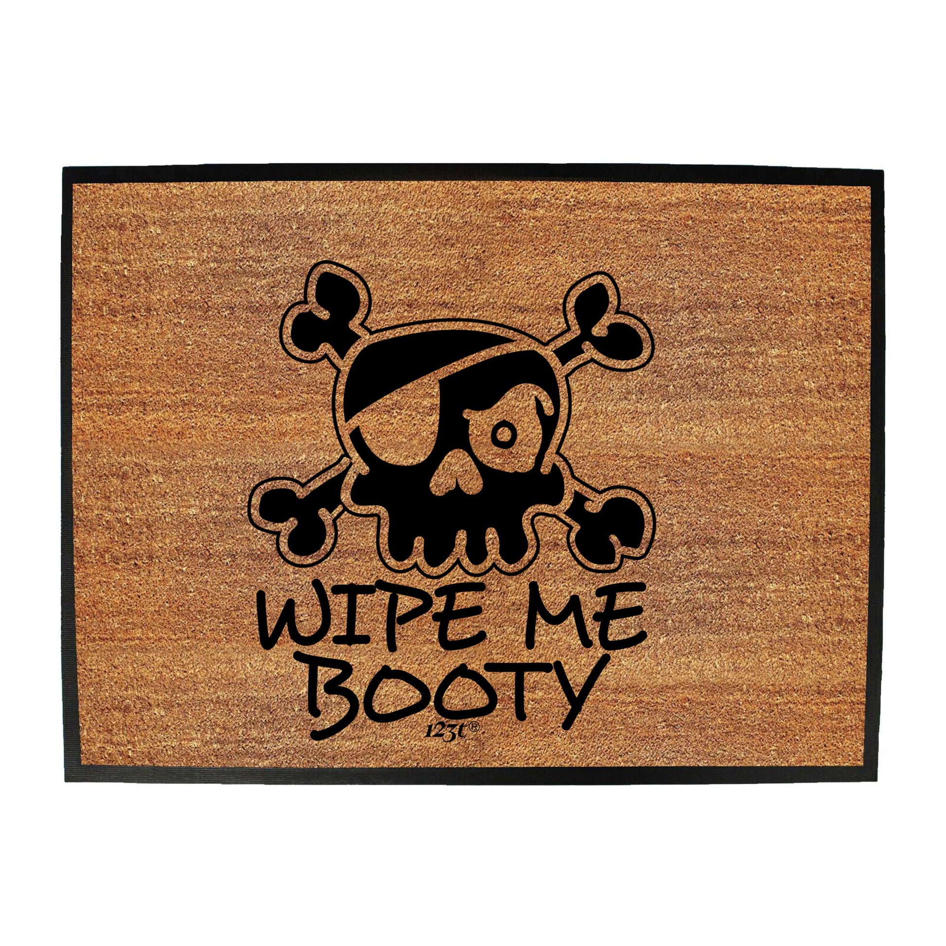 Wipe Me Booty - Funny Novelty Doormat