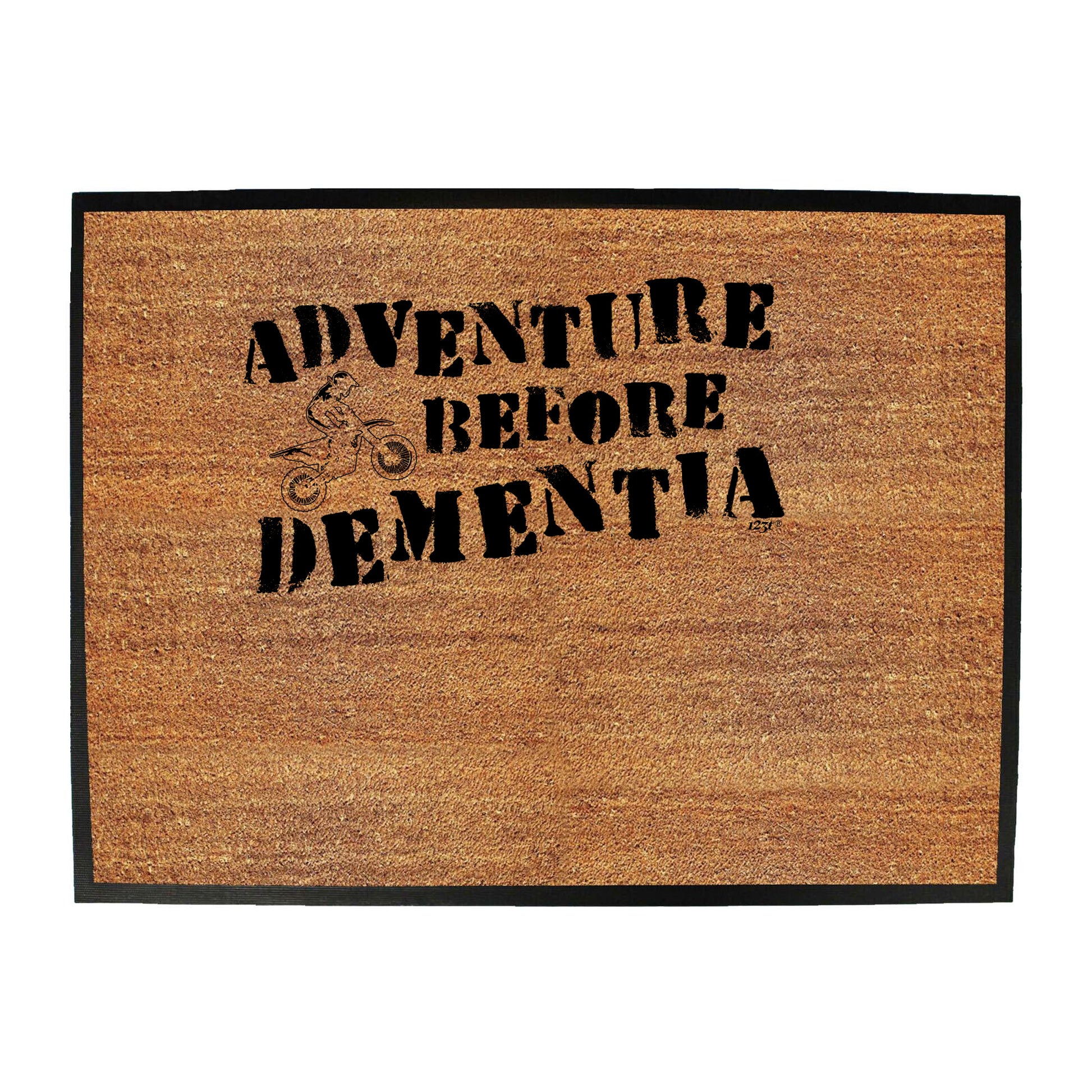 Motorcross Adventure Before Dirtbike - Funny Novelty Doormat