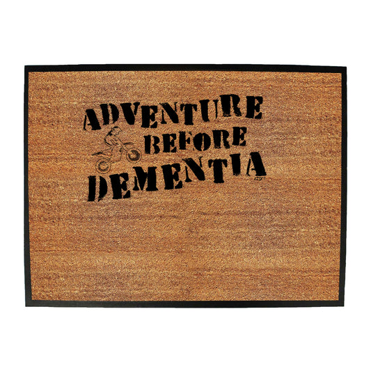 Motorcross Adventure Before Dirtbike - Funny Novelty Doormat