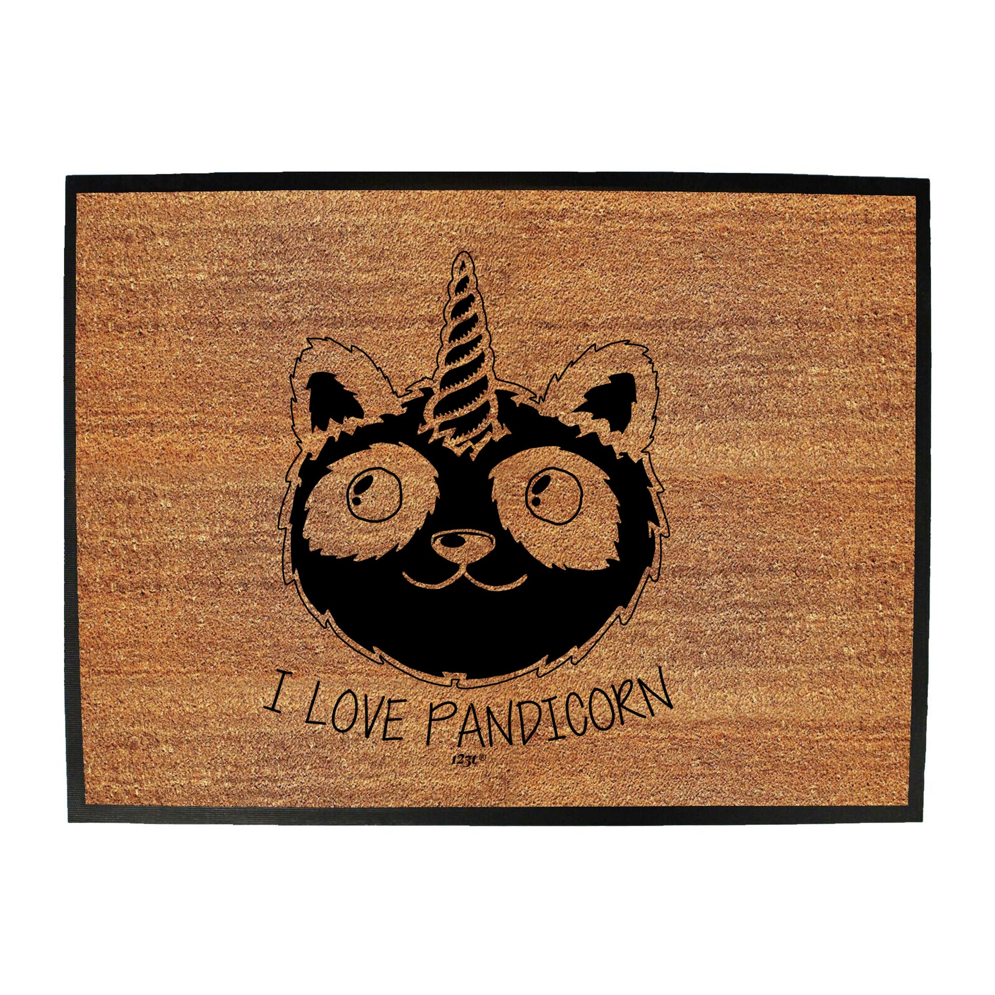 Love Pandicorn - Funny Novelty Doormat