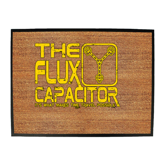 The Flux Capacitor - Funny Novelty Doormat