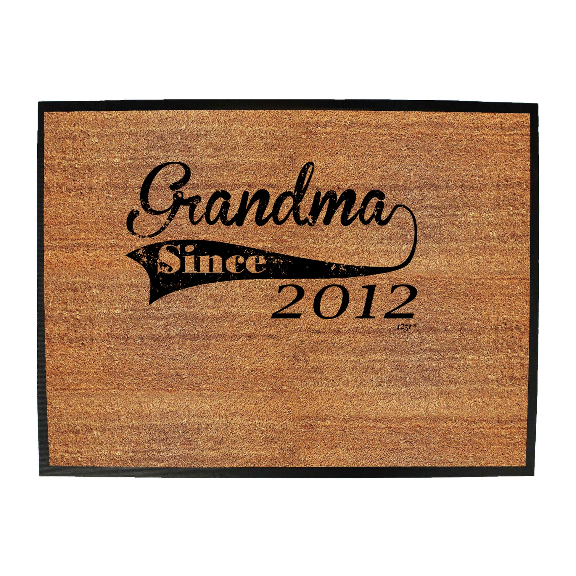 Grandma Since 2012 - Funny Novelty Doormat