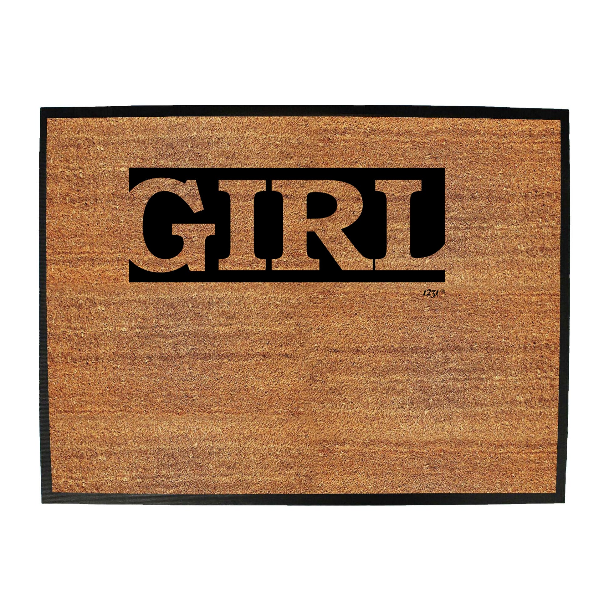Girl Word - Funny Novelty Doormat
