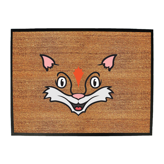 Fox Animal Face Ani Mates - Funny Novelty Doormat