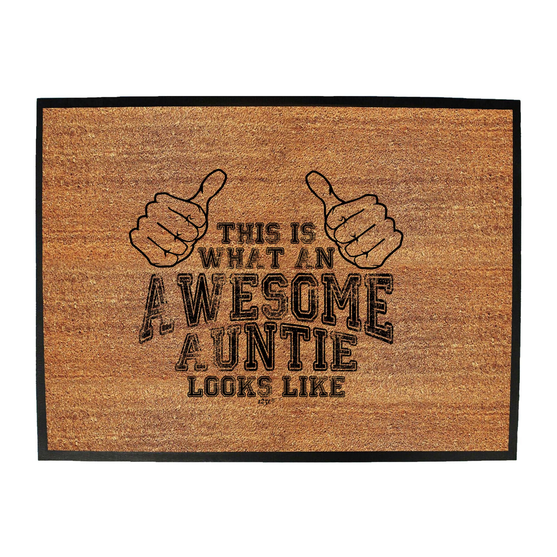 This Is What Awesome Auntie - Funny Novelty Doormat