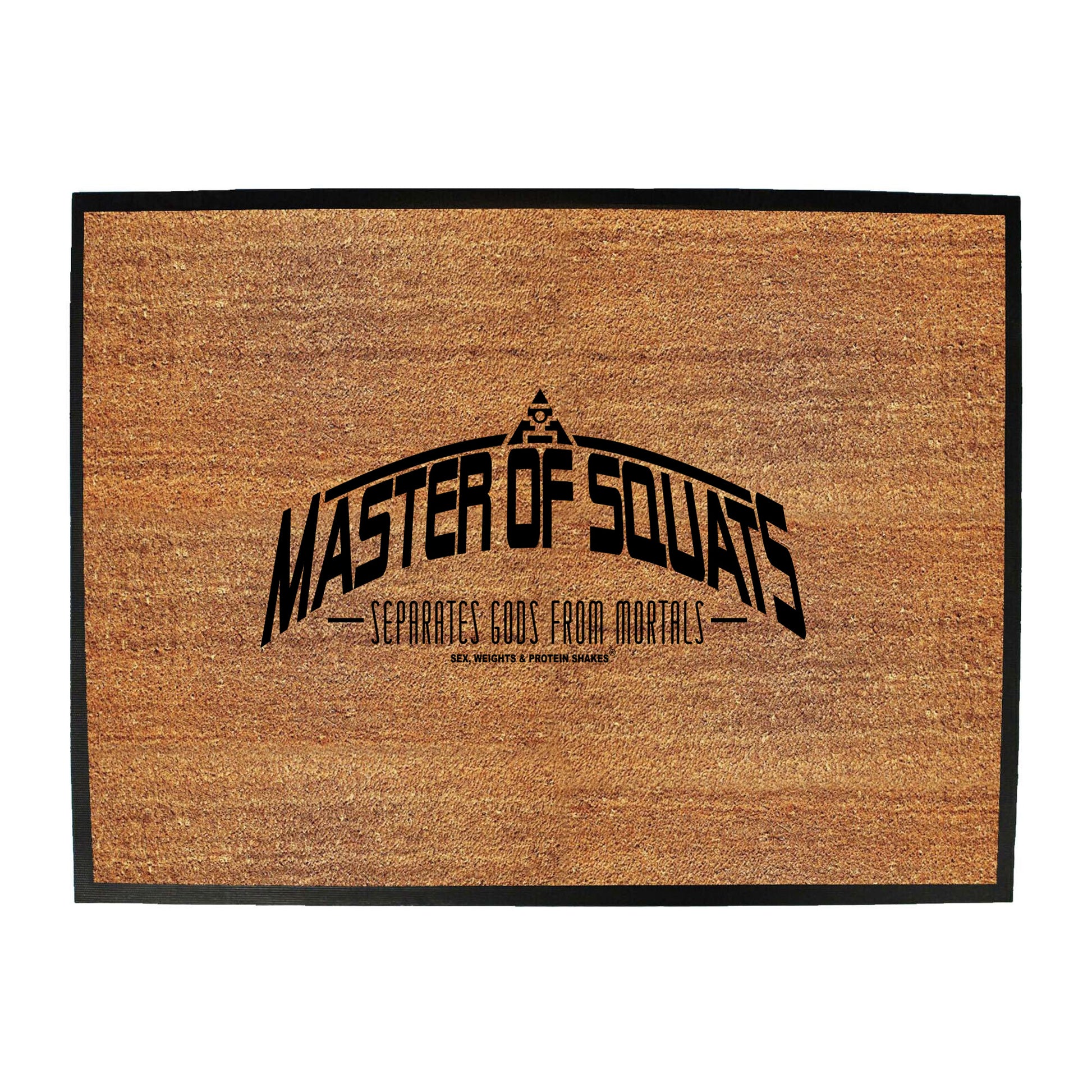 Swps Master Of Squats - Funny Novelty Doormat