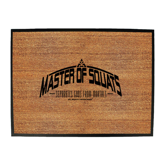 Swps Master Of Squats - Funny Novelty Doormat