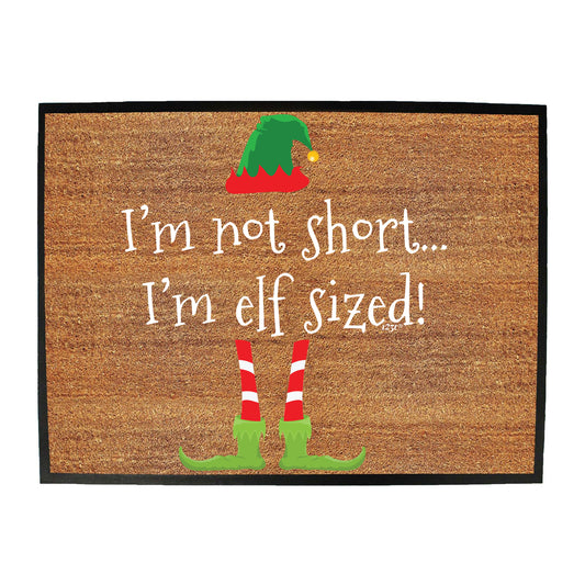 Elf Sized - Funny Novelty Doormat