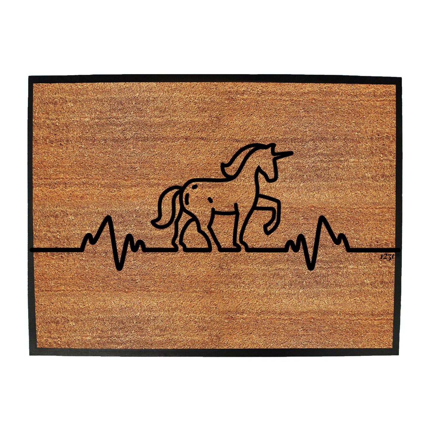 Unicorn Pulse - Funny Novelty Doormat