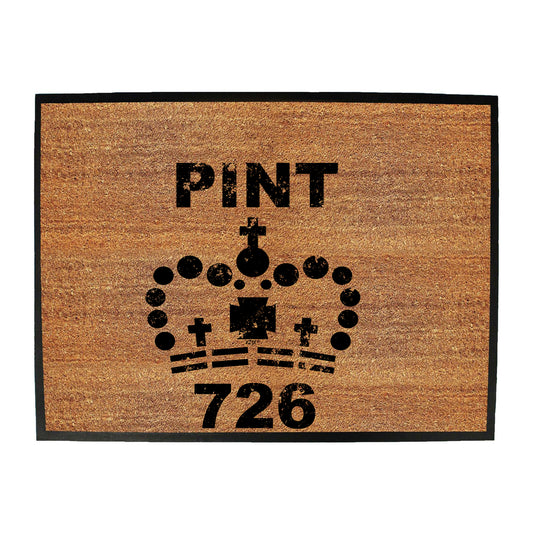 Pint 726 - Funny Novelty Doormat