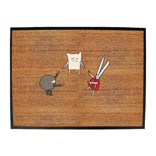 Mexican Standoff - Funny Novelty Doormat