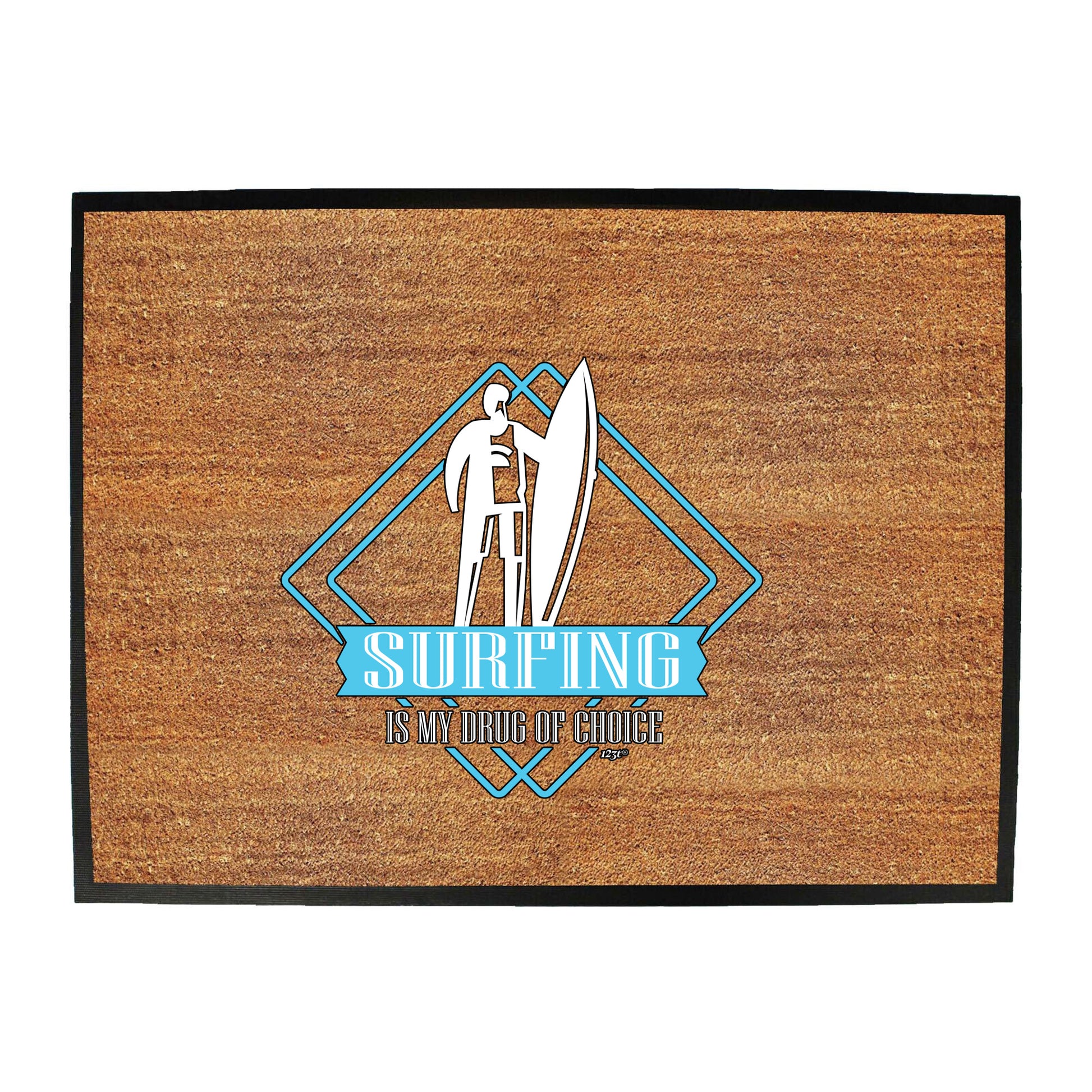 Surfing Is My Choice - Funny Novelty Doormat