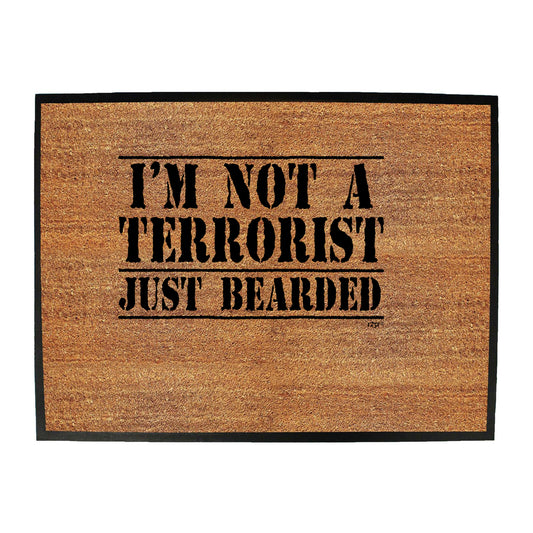Just Bearded Beard - Funny Novelty Doormat