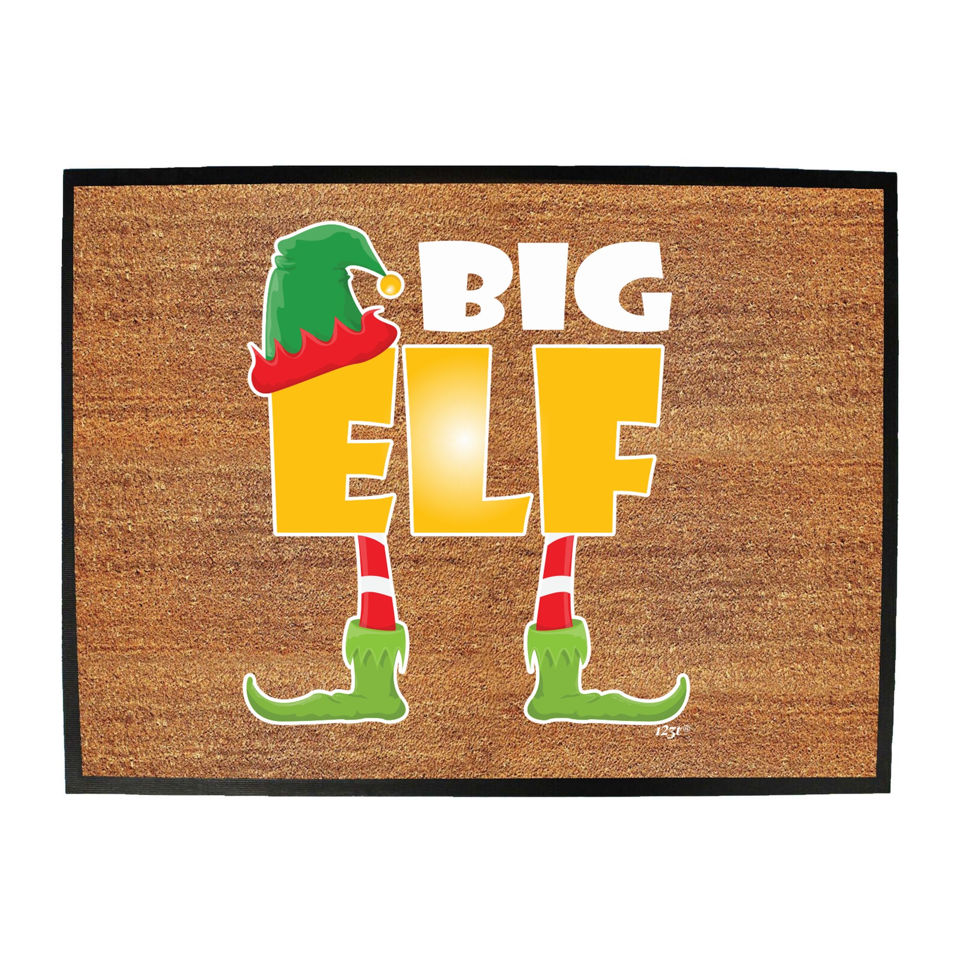 Elf Big - Funny Novelty Doormat