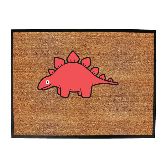 Dinosaur Stegasaurus Ani Mates - Funny Novelty Doormat