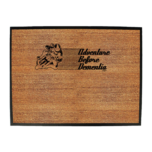 Superbike Adventure Before - Funny Novelty Doormat