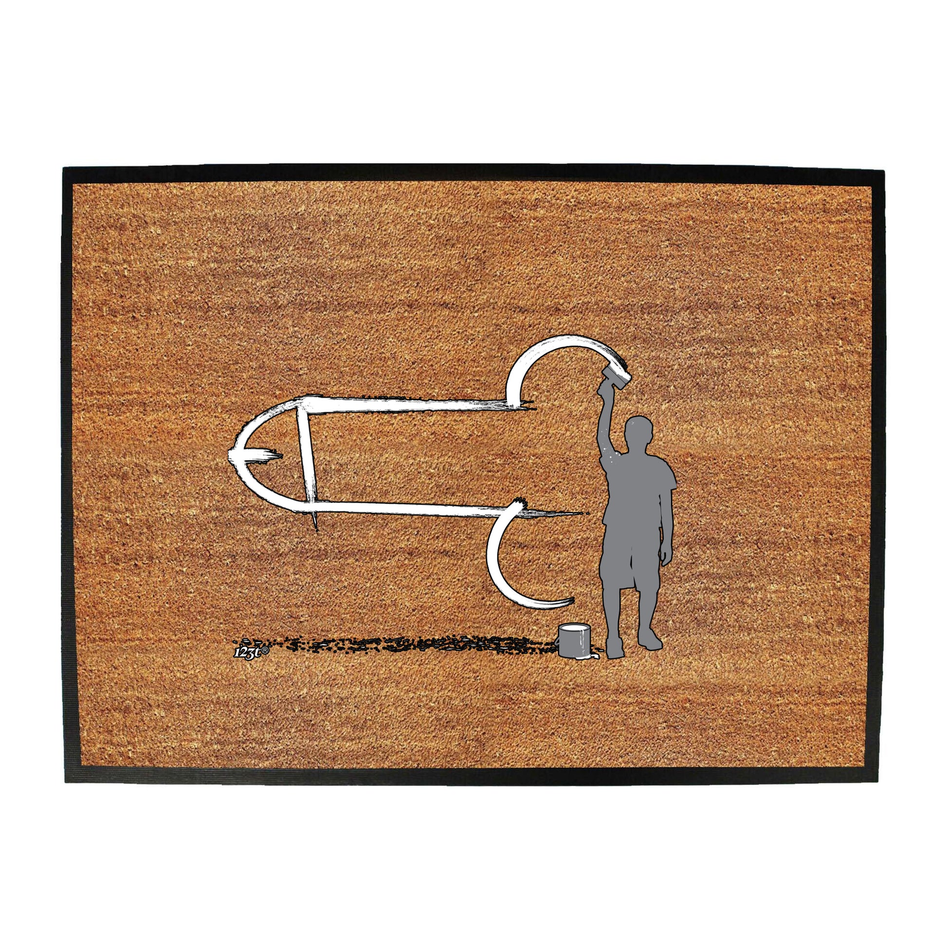 Childish Decorator Painter - Funny Novelty Doormat