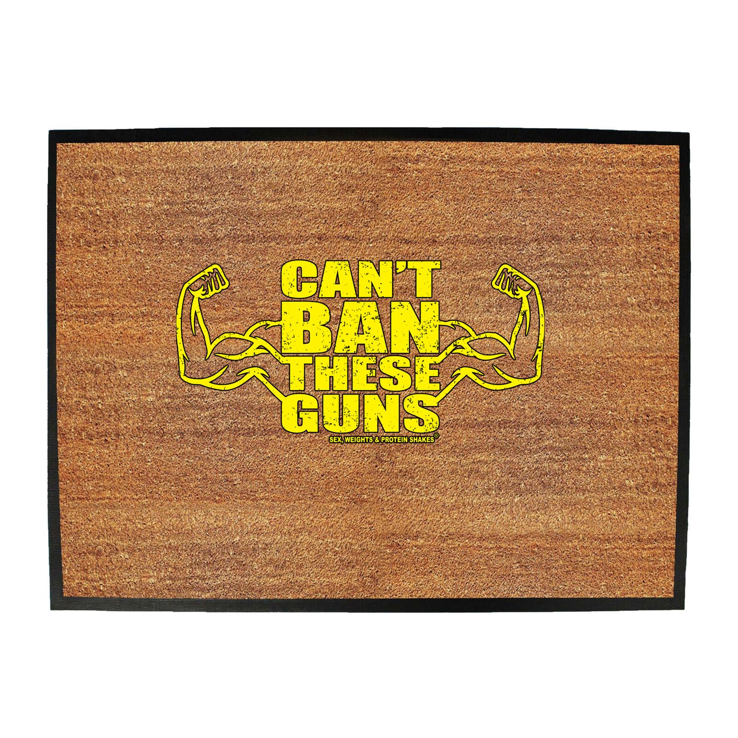 Swps Cant Ban These Guns - Funny Novelty Doormat