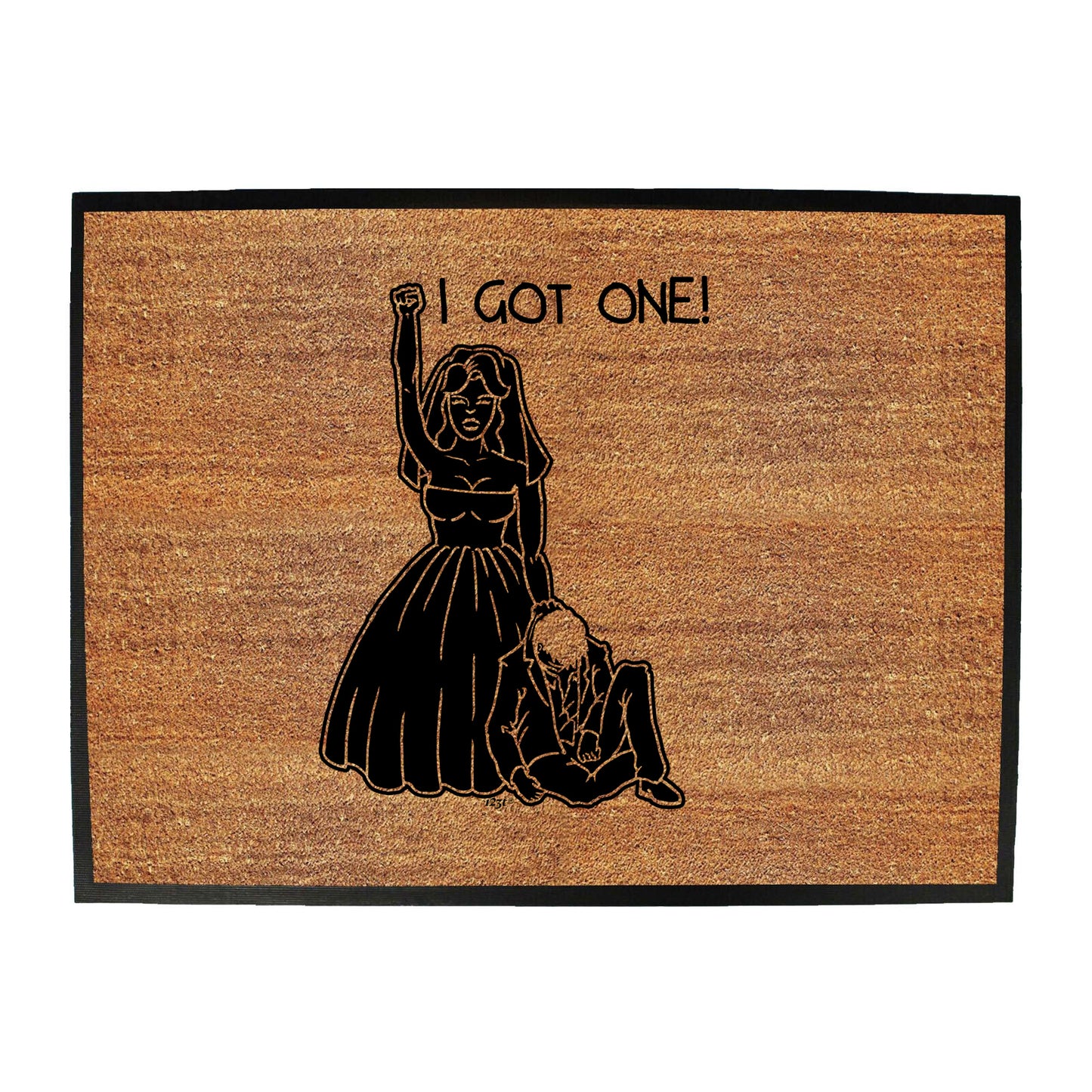 Got One Bride Married - Funny Novelty Doormat