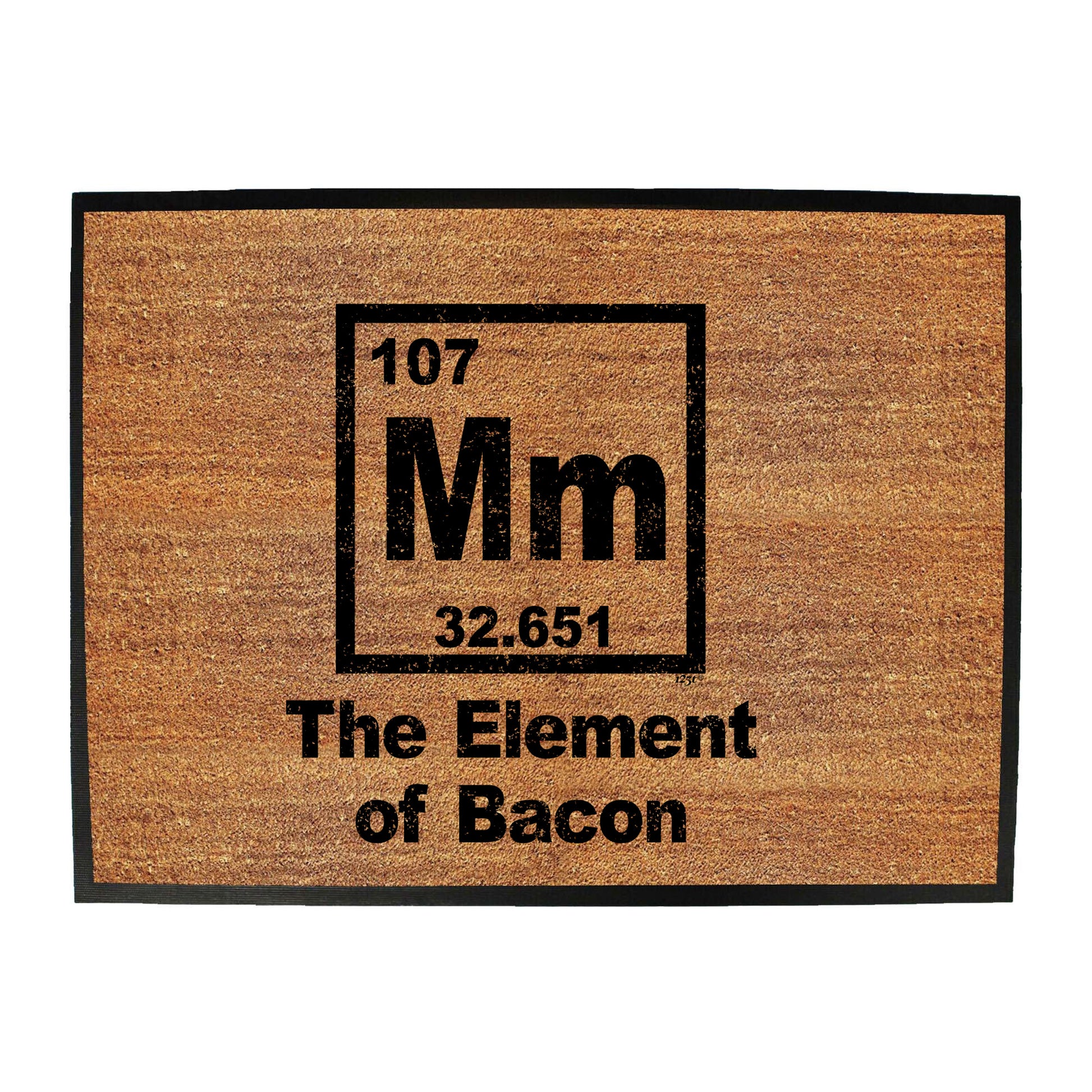 The Element Of Bacon - Funny Novelty Doormat