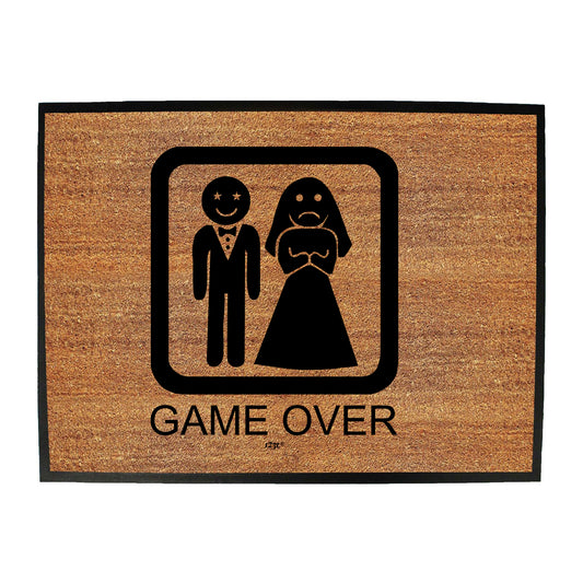 Game Over Sad Bride - Funny Novelty Doormat