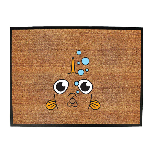 Goldfish Animal Face Ani Mates - Funny Novelty Doormat